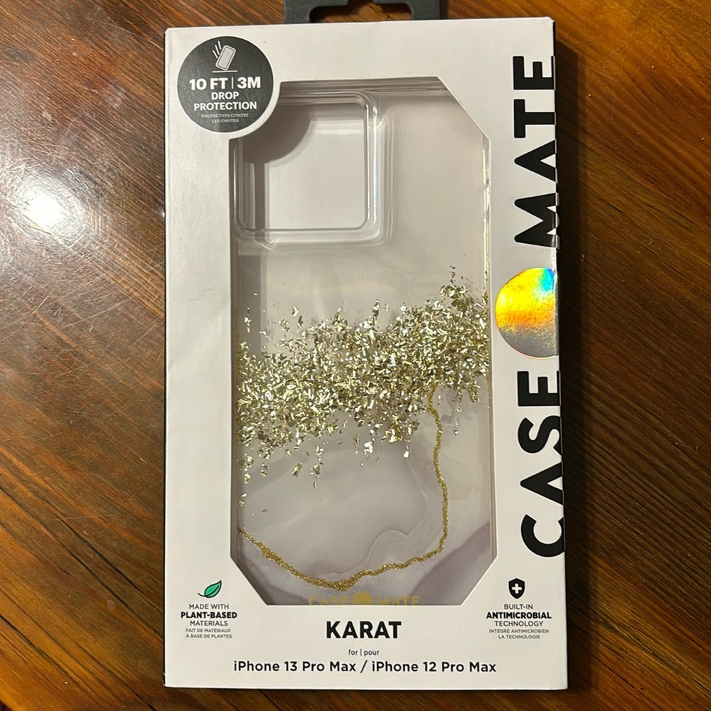 New unopened Case Mate case for iPhones 13 Pro Max and 12 Pro Max
